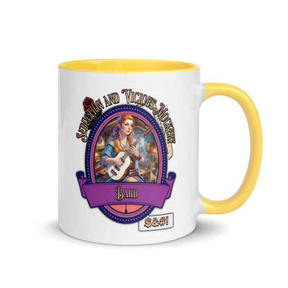 EYNA Emporium - "Seduction and Vicious Mockery" Female Bard Two-Toned Color Mug