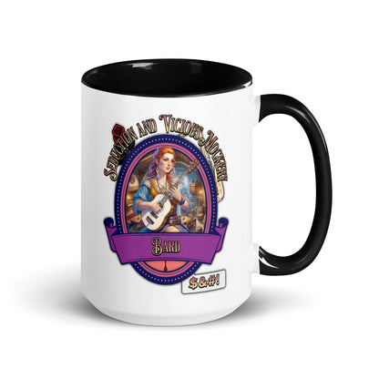 EYNA Emporium - "Seduction and Vicious Mockery" Female Bard Two-Toned Color Mug