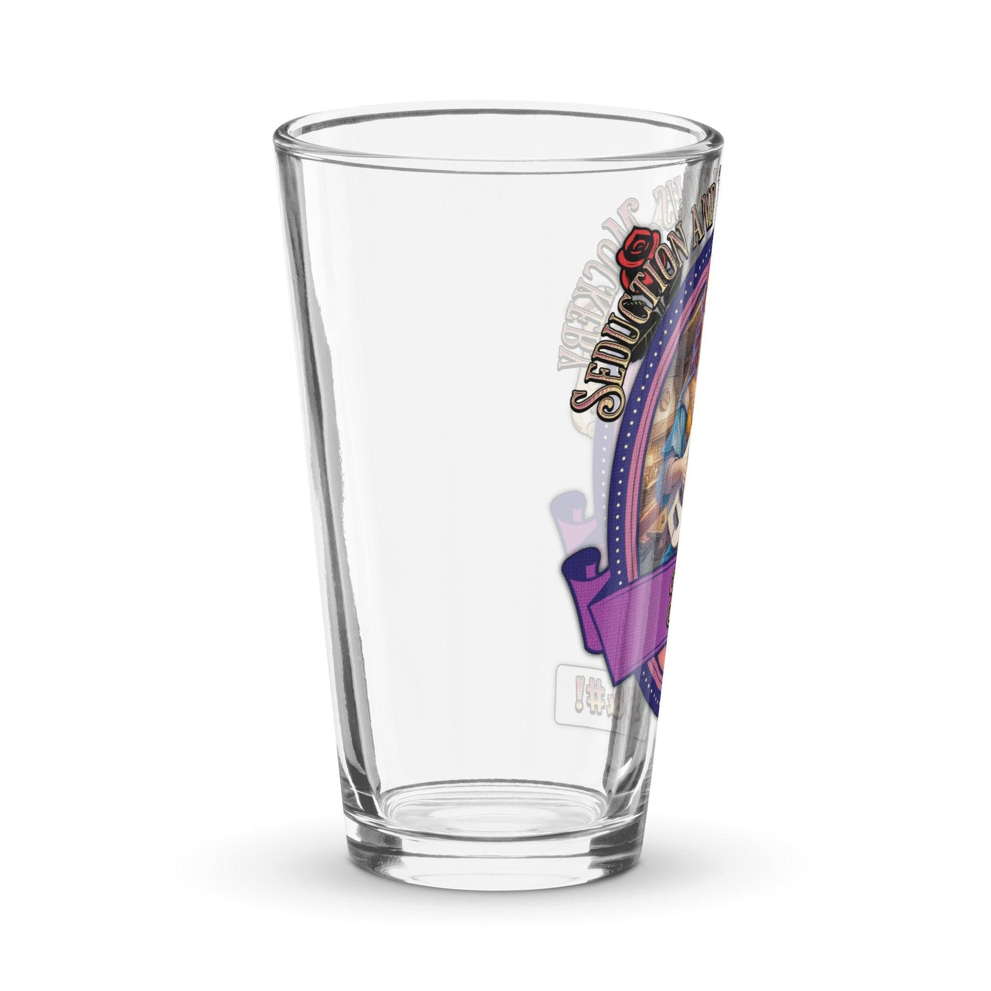 EYNA Emporium - "Seduction and Vicious Mockery" Shaker Pint Glass - Female Bard