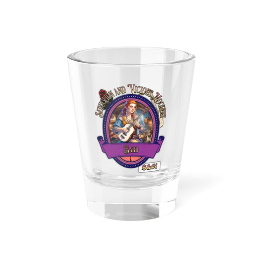 EYNA Emporium - "Seduction and Vicious Mockery" Shot Glass - Female Bard