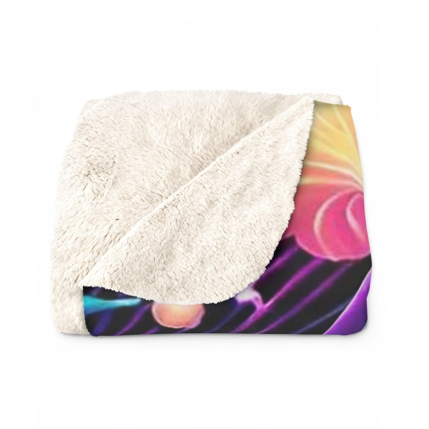 EYNA Emporium - "Seeker of the Stars" Sherpa Fleece Blanket