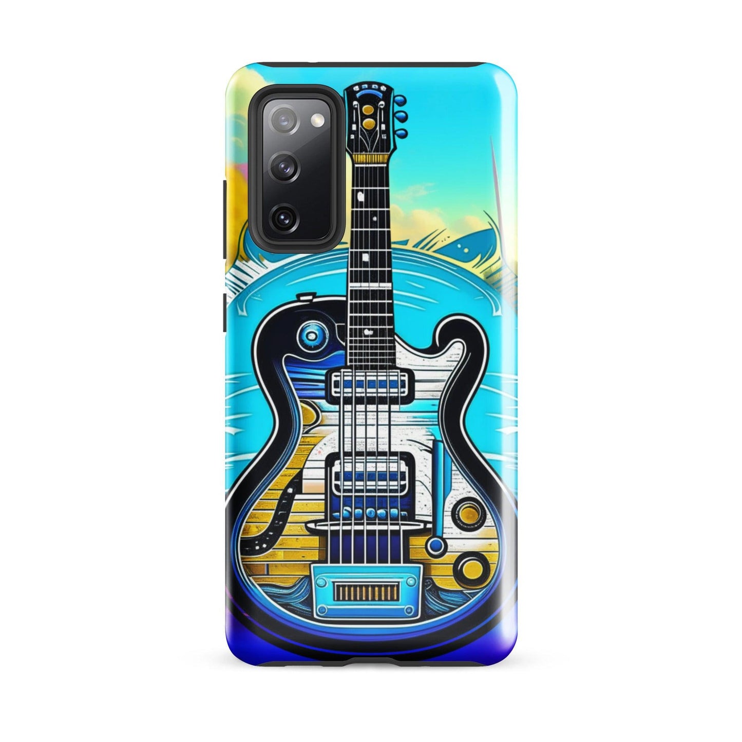 EYNA Emporium - "Sky Blues" Tough Case for Samsung® Phones - Dual Layer Protection