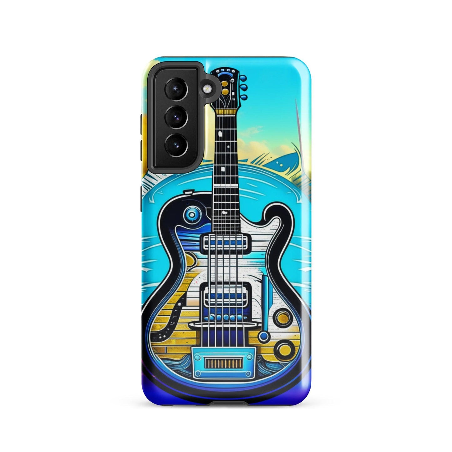 EYNA Emporium - "Sky Blues" Tough Case for Samsung® Phones - Dual Layer Protection