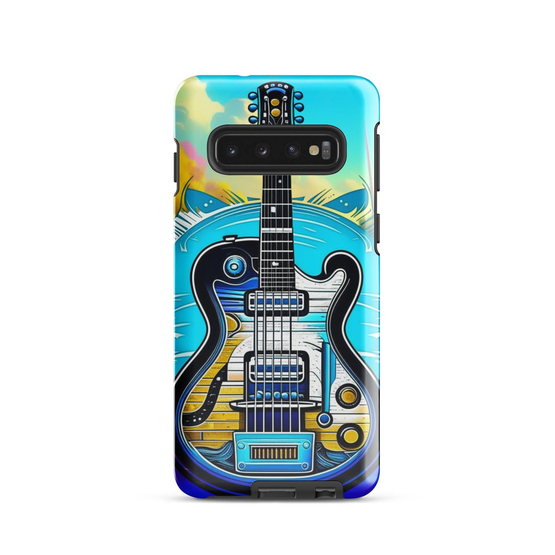 EYNA Emporium - "Sky Blues" Tough Case for Samsung® Phones - Dual Layer Protection