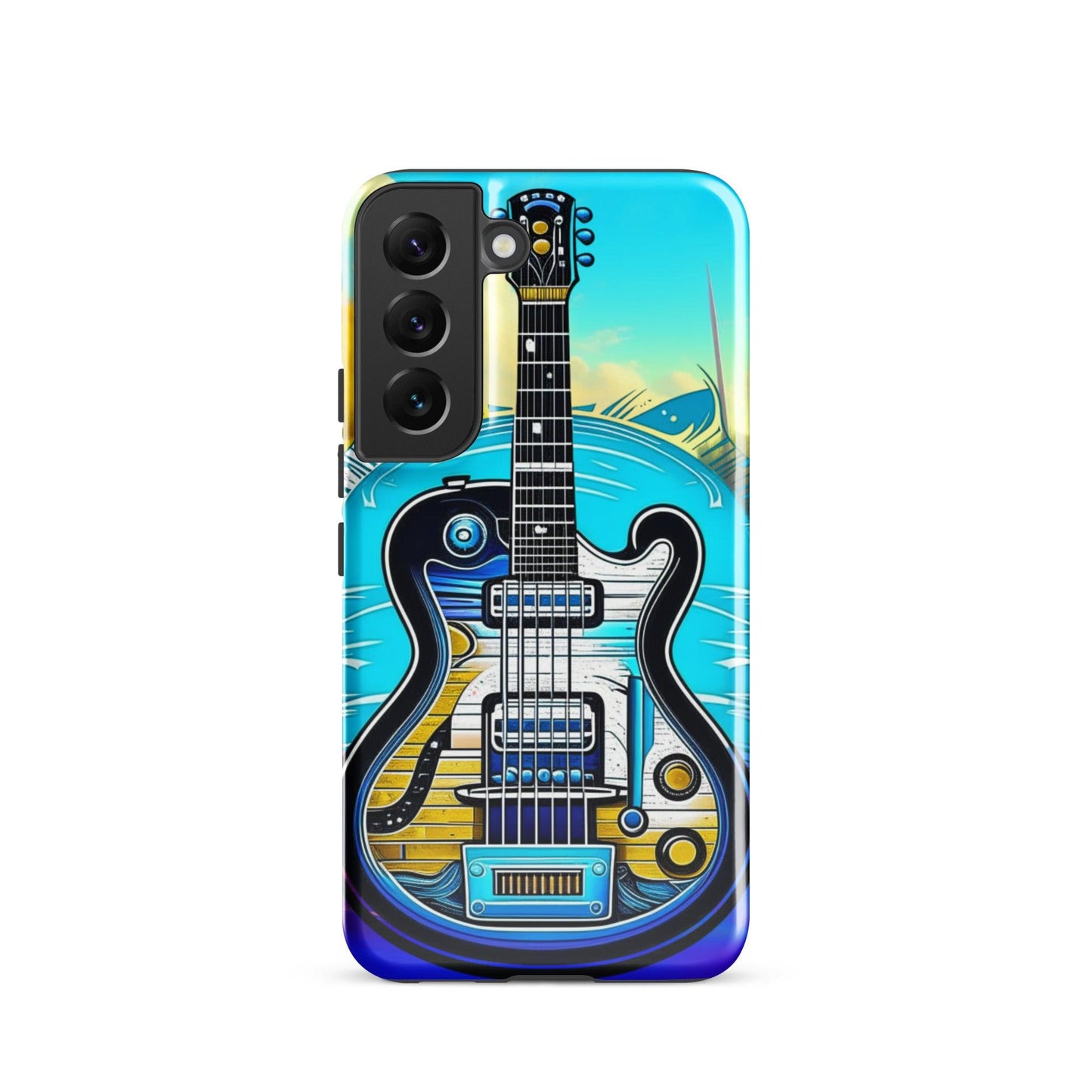 EYNA Emporium - "Sky Blues" Tough Case for Samsung® Phones - Dual Layer Protection