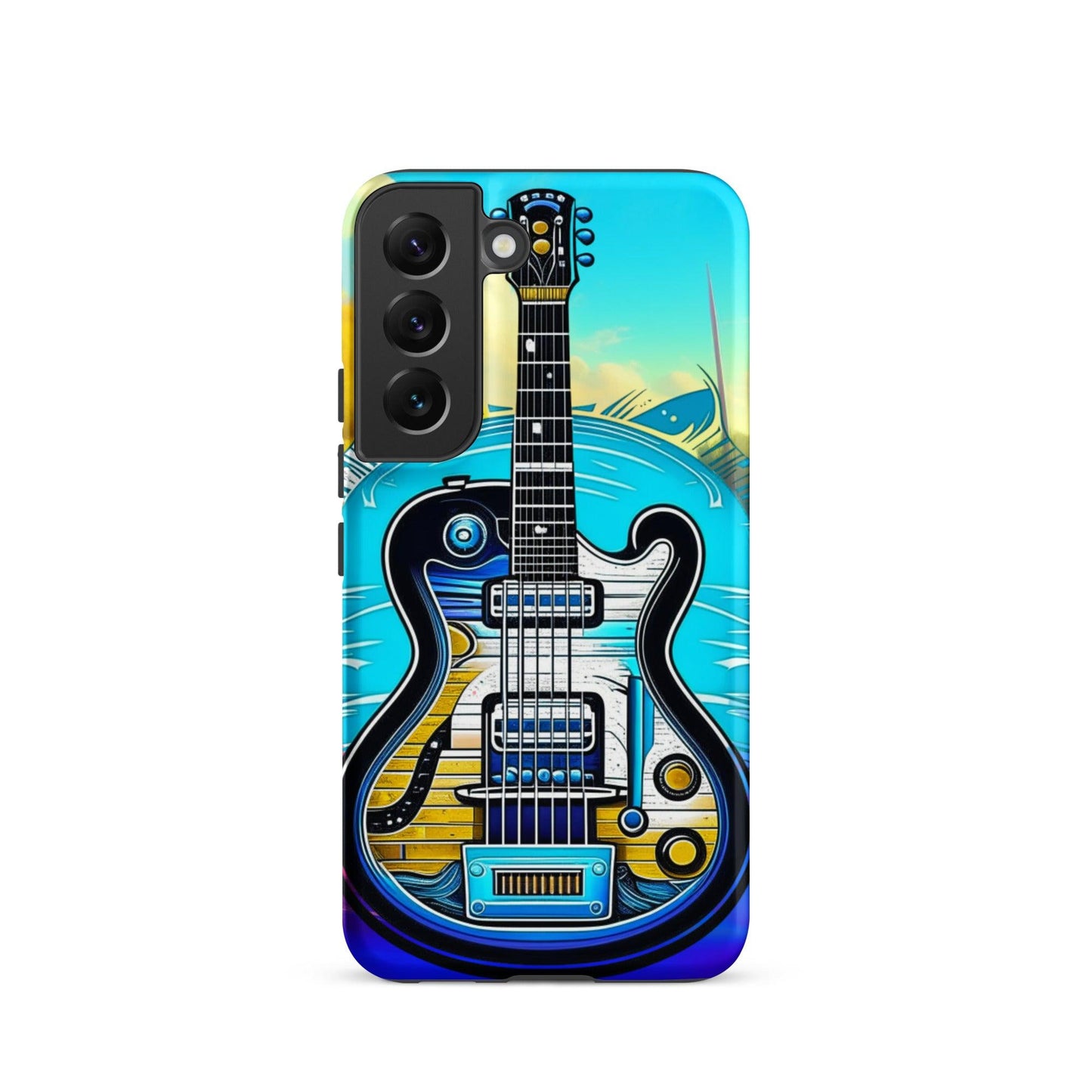 EYNA Emporium - "Sky Blues" Tough Case for Samsung® Phones - Dual Layer Protection