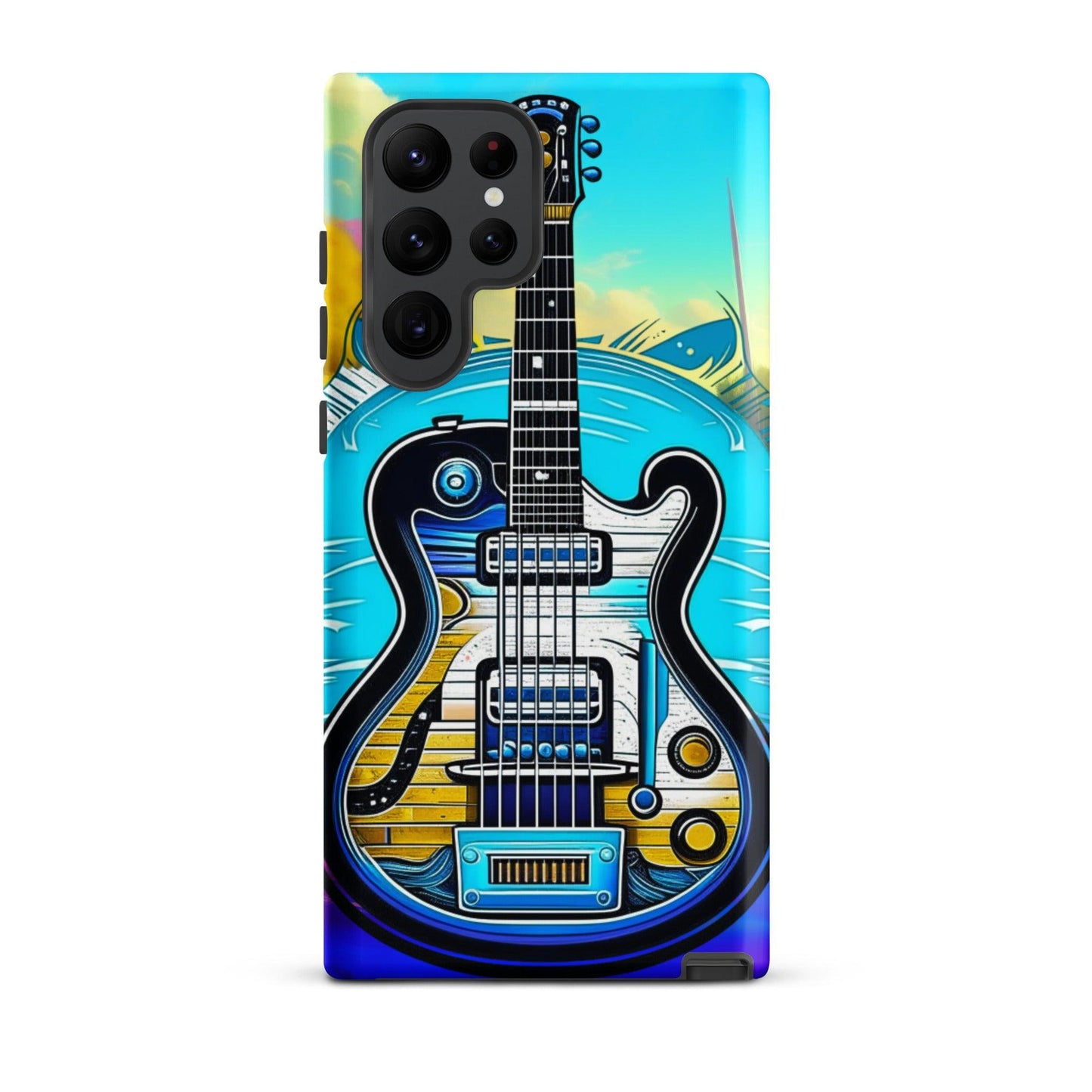 EYNA Emporium - "Sky Blues" Tough Case for Samsung® Phones - Dual Layer Protection