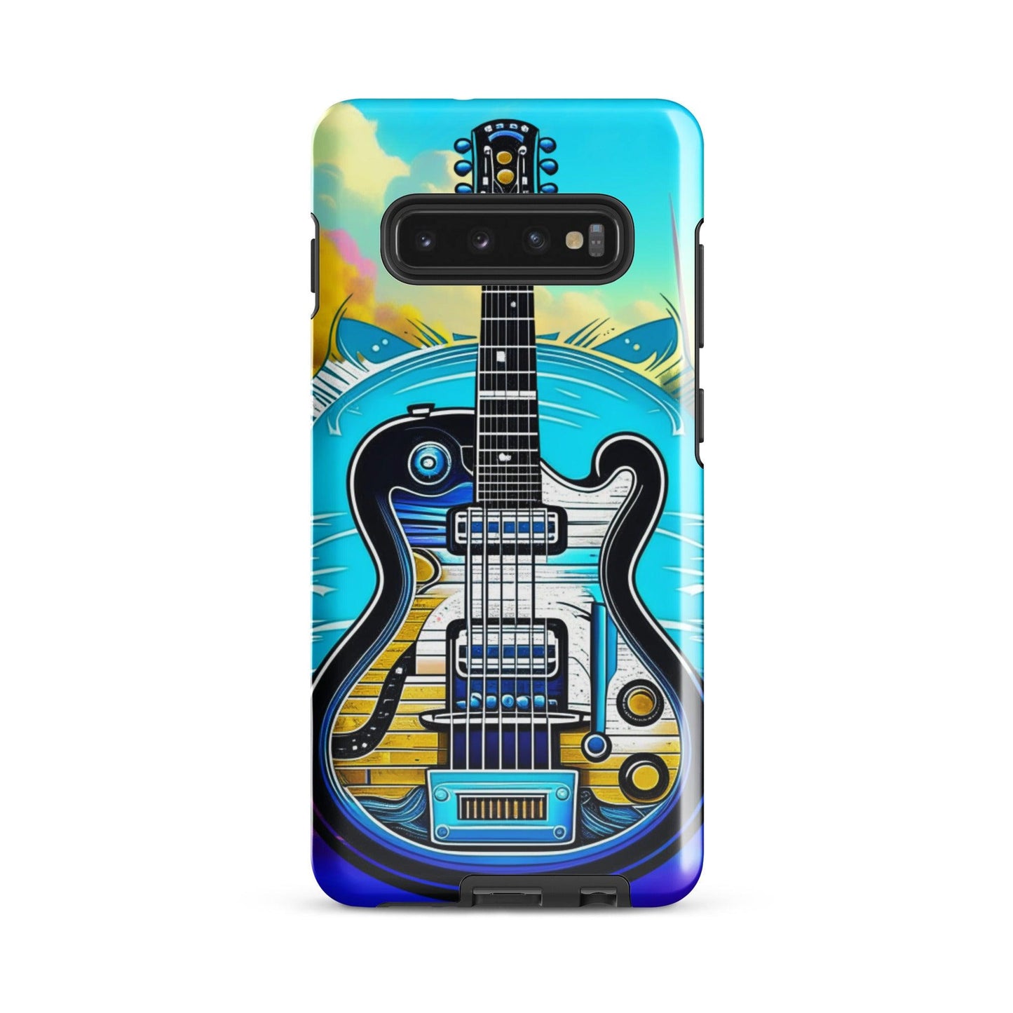 EYNA Emporium - "Sky Blues" Tough Case for Samsung® Phones - Dual Layer Protection