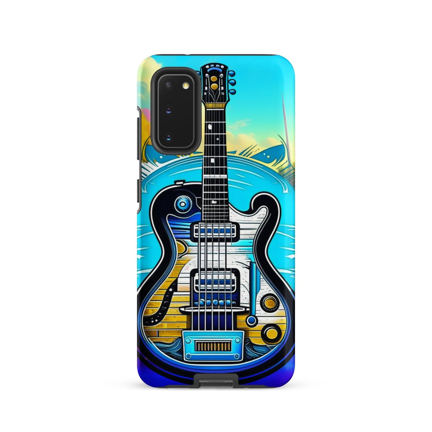 EYNA Emporium - "Sky Blues" Tough Case for Samsung® Phones - Dual Layer Protection