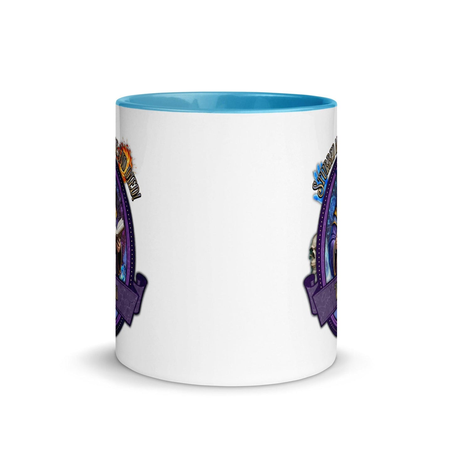 EYNA Emporium - "Stubbed my Toe and Died!" Wizard Two-Toned Color Mug