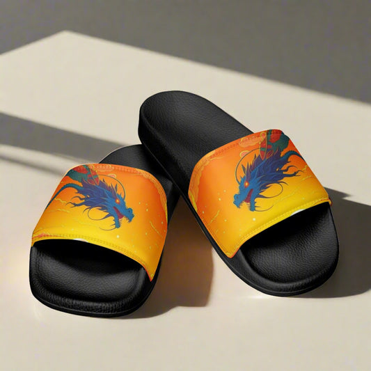 EYNA Emporium - "Sunset Dragon" Men’s Slides