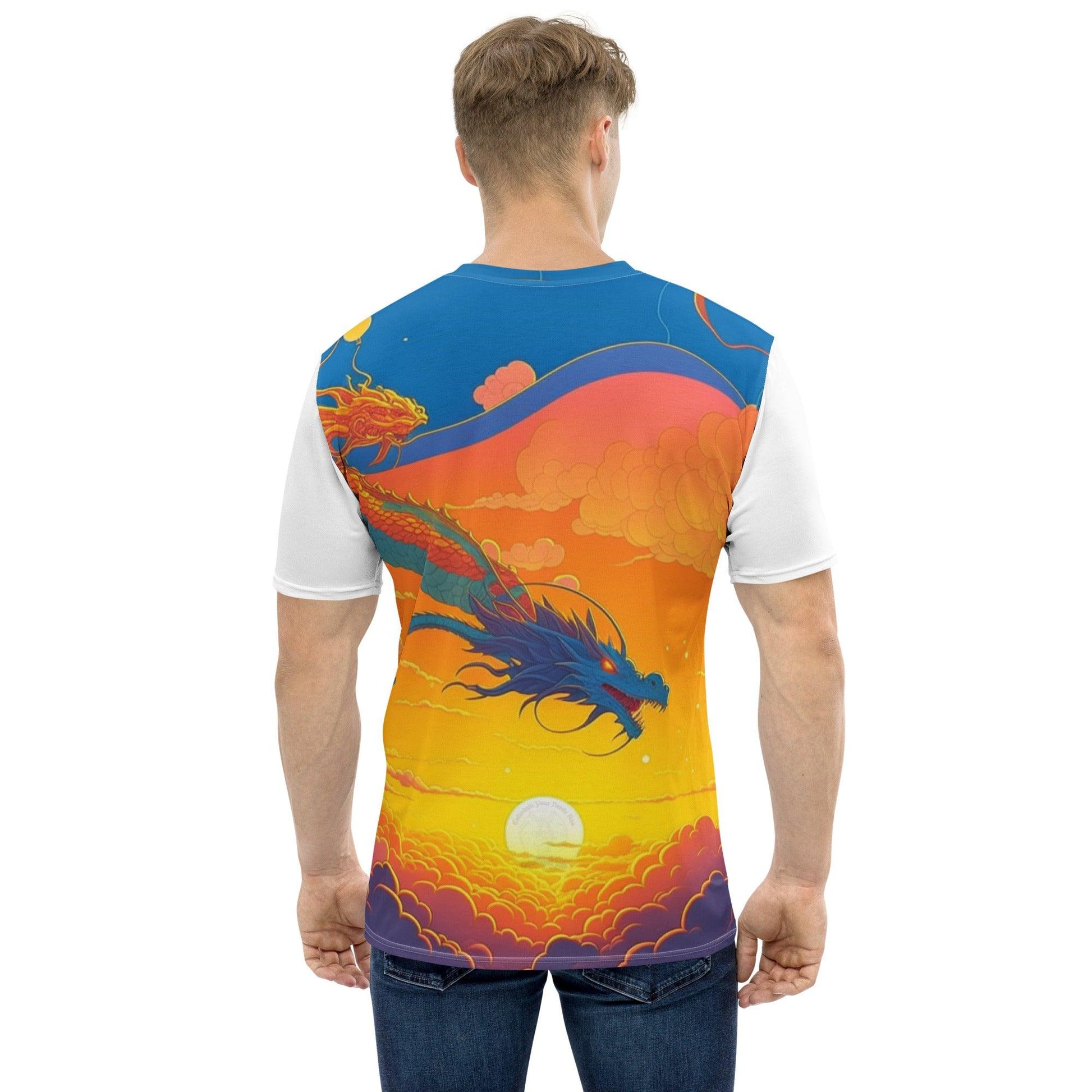 EYNA Emporium - "Sunset Dragon" Men's T-shirt