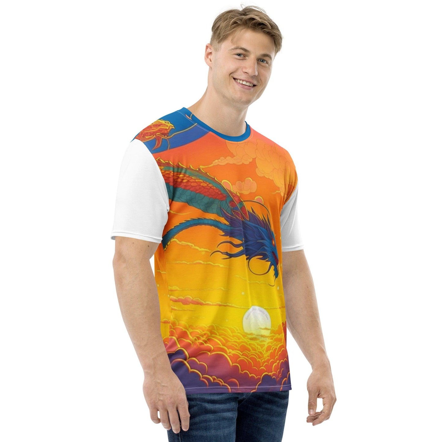 EYNA Emporium - "Sunset Dragon" Men's T-shirt