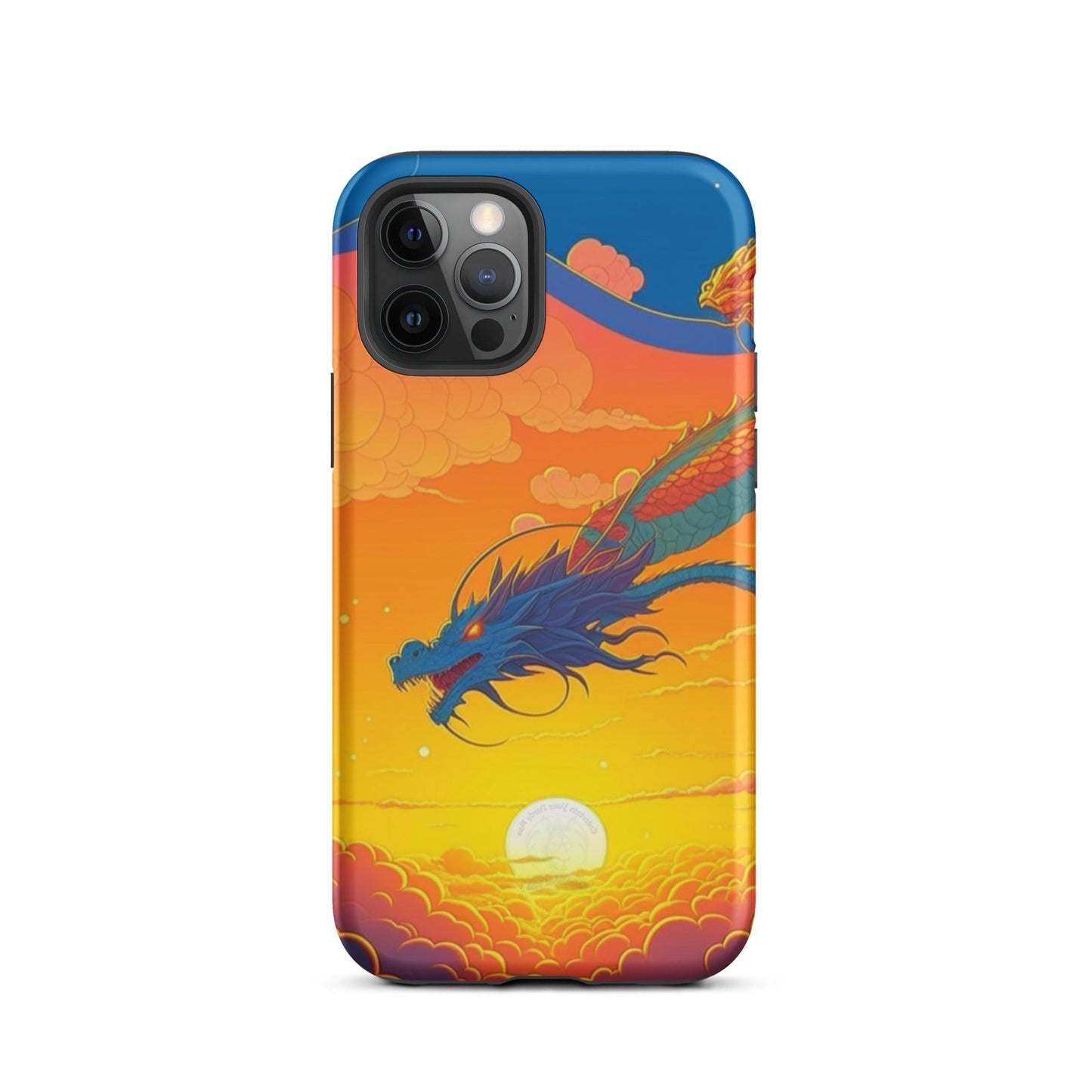 EYNA Emporium - "Sunset Dragon" Tough Case for iPhone® - Dual Layer Protection