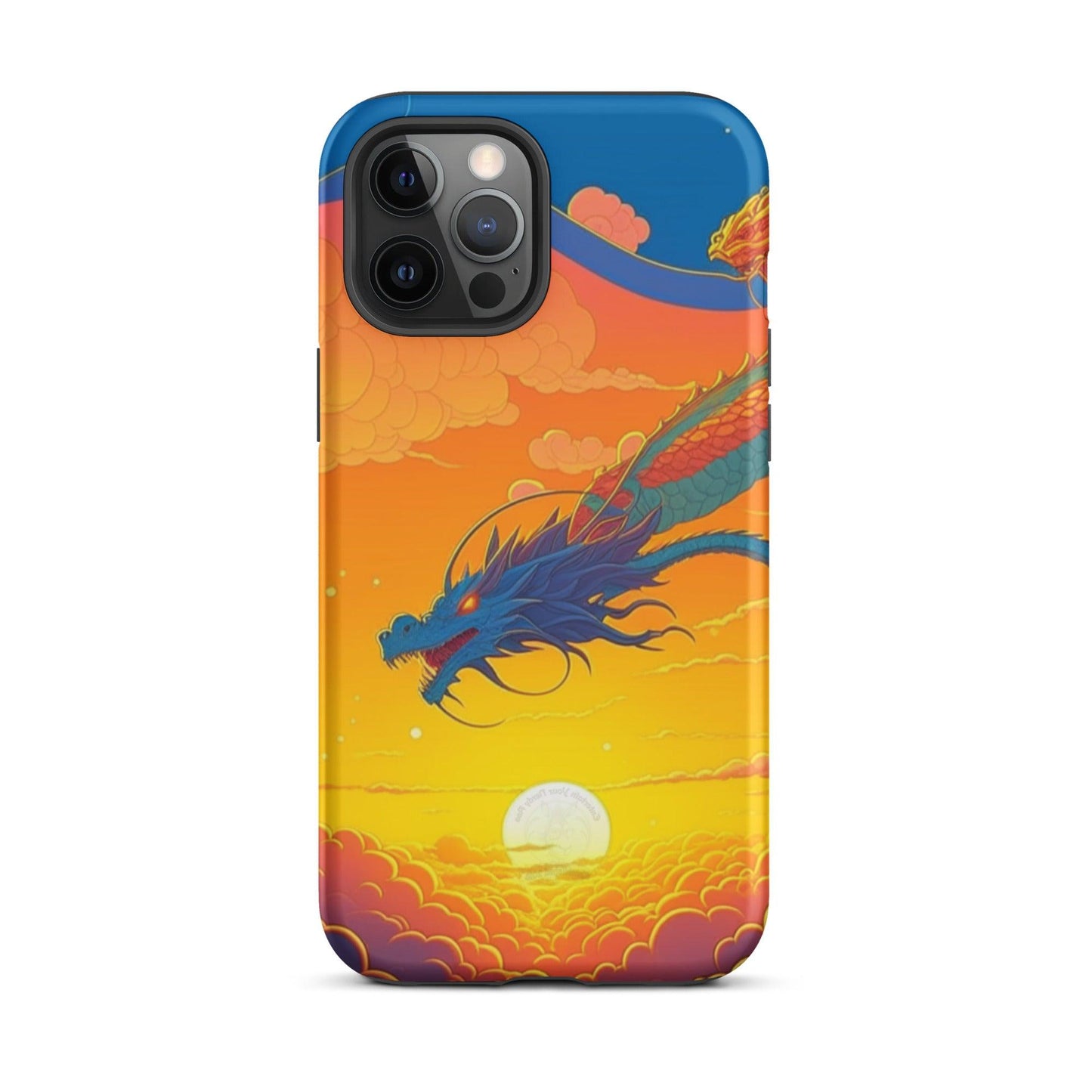 EYNA Emporium - "Sunset Dragon" Tough Case for iPhone® - Dual Layer Protection