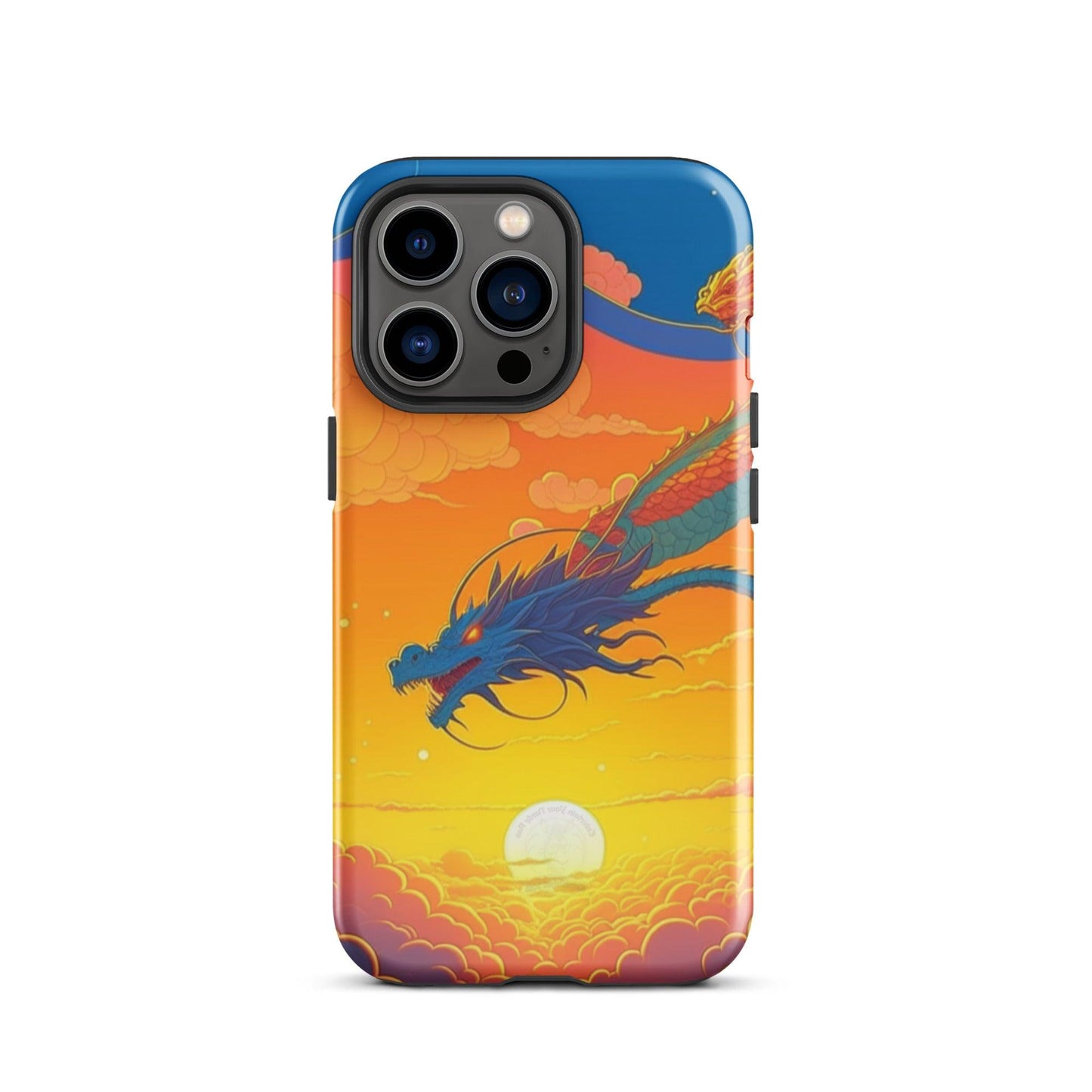 EYNA Emporium - "Sunset Dragon" Tough Case for iPhone® - Dual Layer Protection