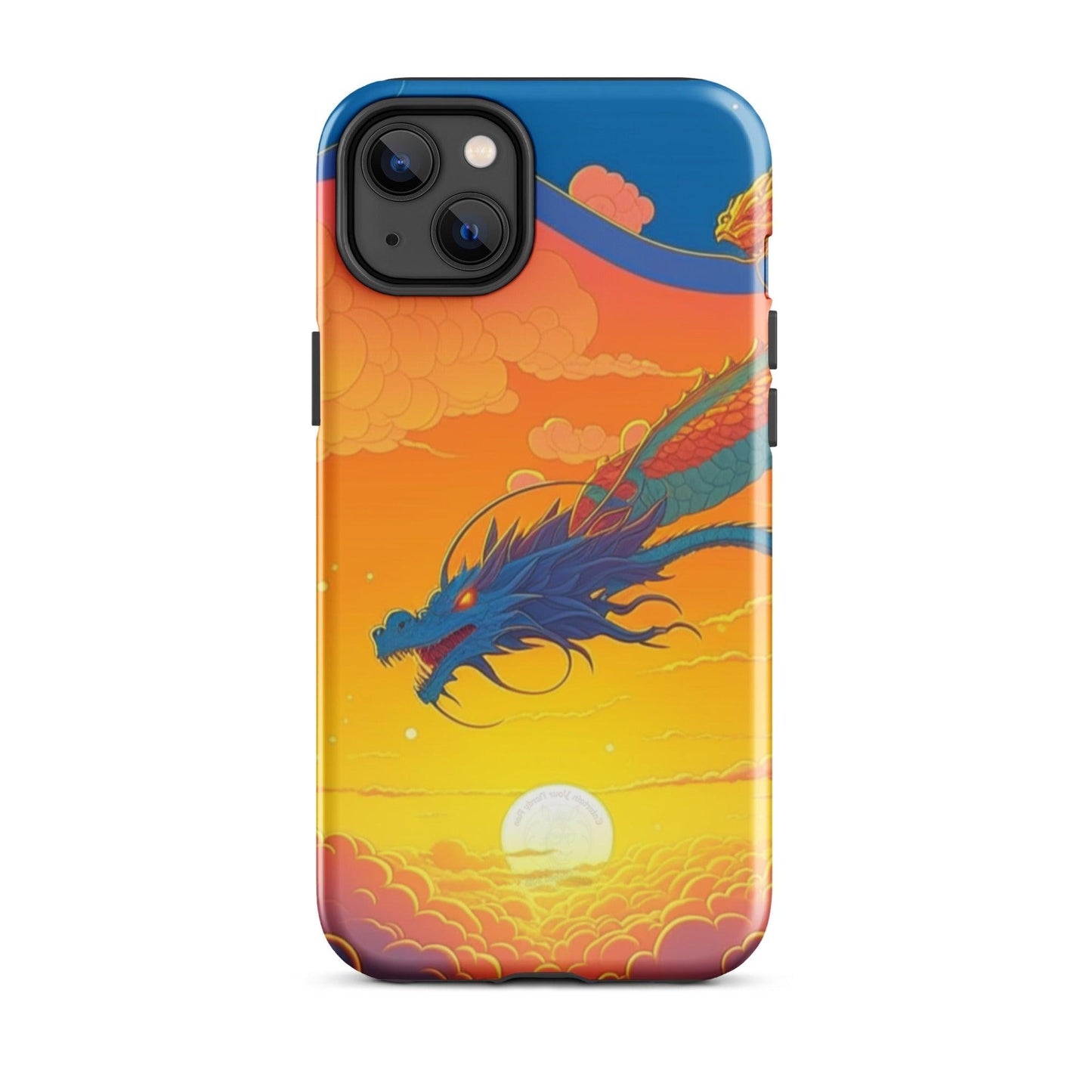 EYNA Emporium - "Sunset Dragon" Tough Case for iPhone® - Dual Layer Protection