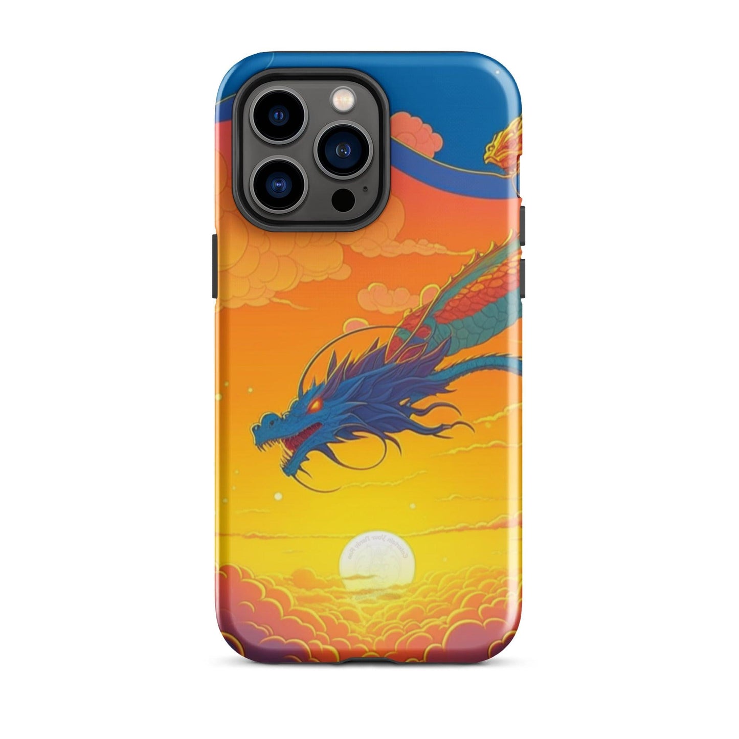 EYNA Emporium - "Sunset Dragon" Tough Case for iPhone® - Dual Layer Protection