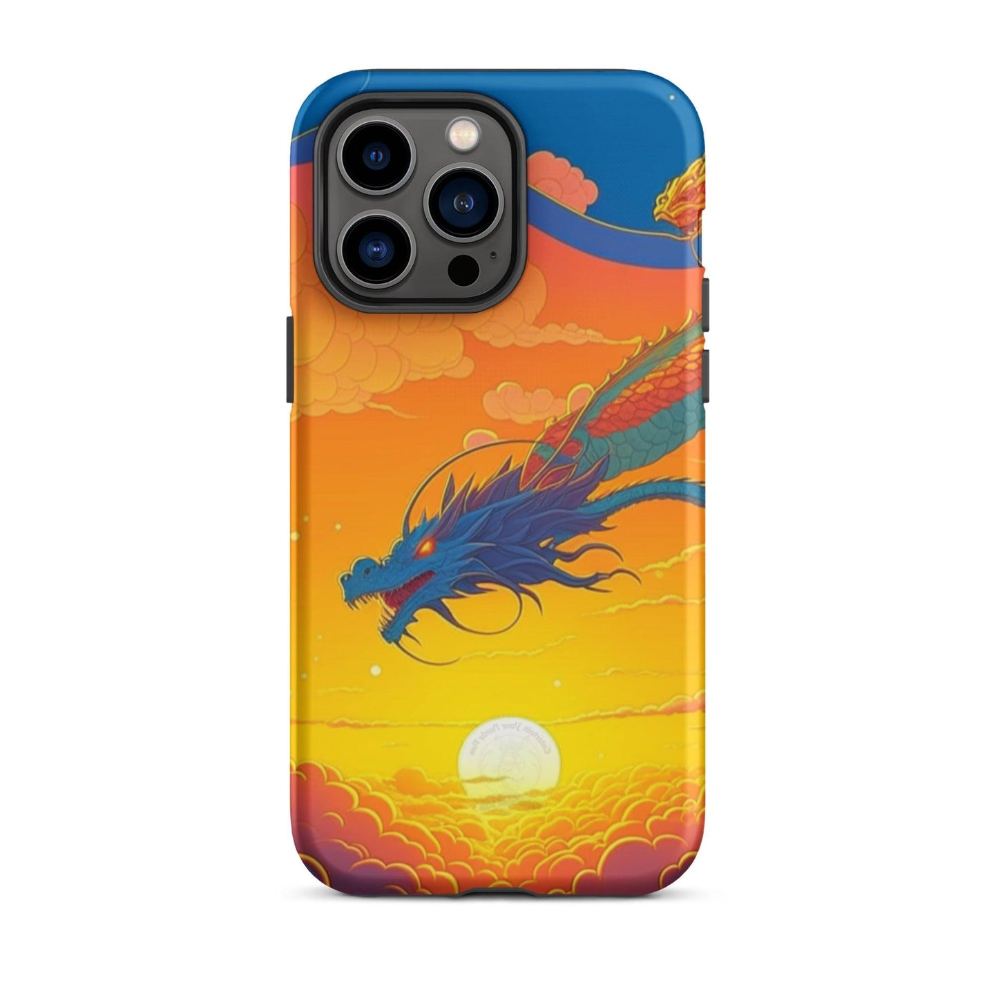 EYNA Emporium - "Sunset Dragon" Tough Case for iPhone® - Dual Layer Protection