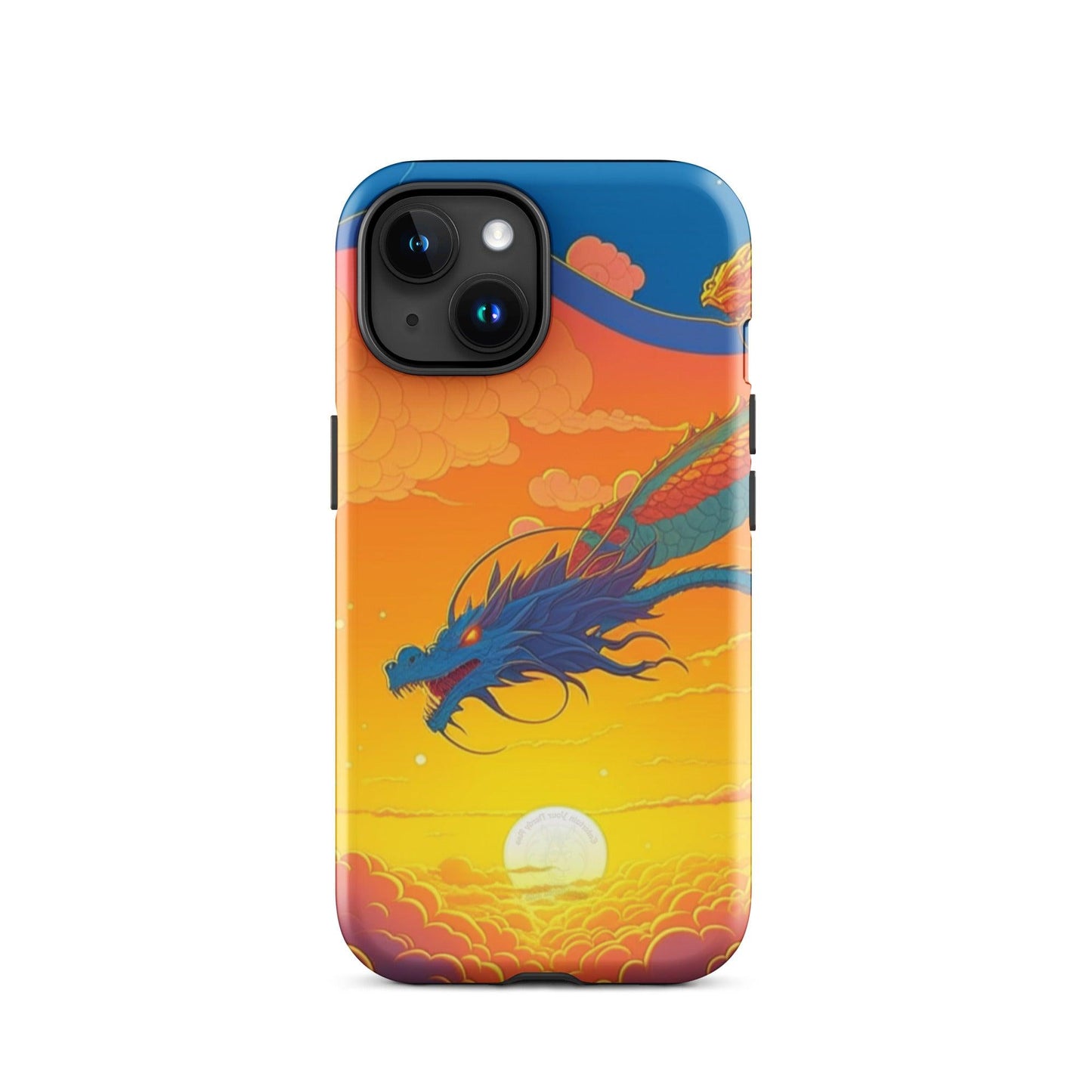 EYNA Emporium - "Sunset Dragon" Tough Case for iPhone® - Dual Layer Protection