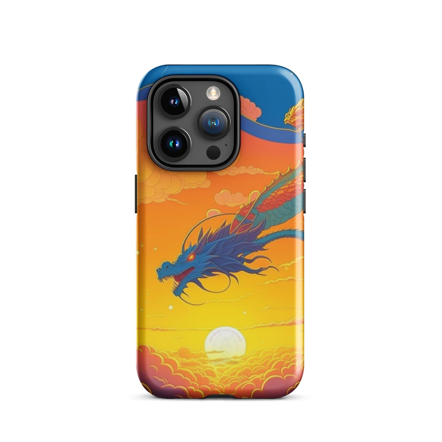 EYNA Emporium - "Sunset Dragon" Tough Case for iPhone® - Dual Layer Protection