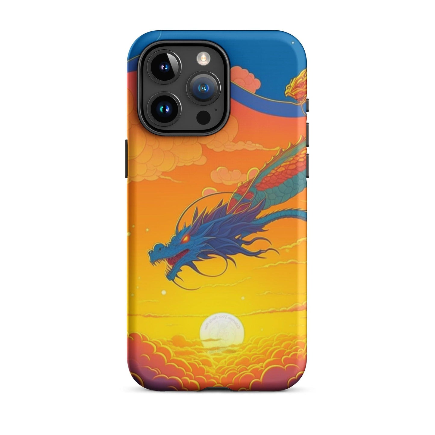 EYNA Emporium - "Sunset Dragon" Tough Case for iPhone® - Dual Layer Protection