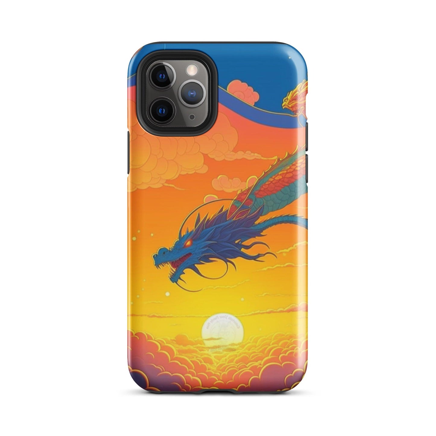 EYNA Emporium - "Sunset Dragon" Tough Case for iPhone® - Dual Layer Protection