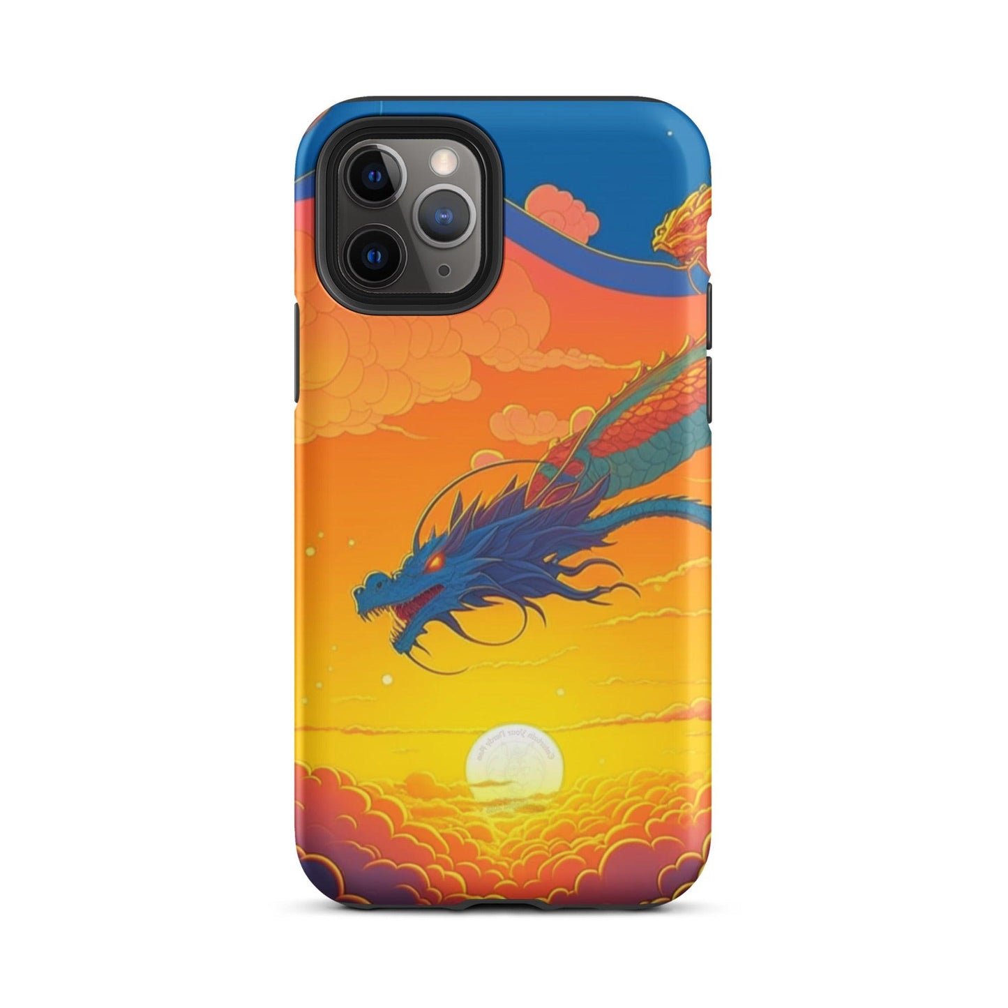 EYNA Emporium - "Sunset Dragon" Tough Case for iPhone® - Dual Layer Protection