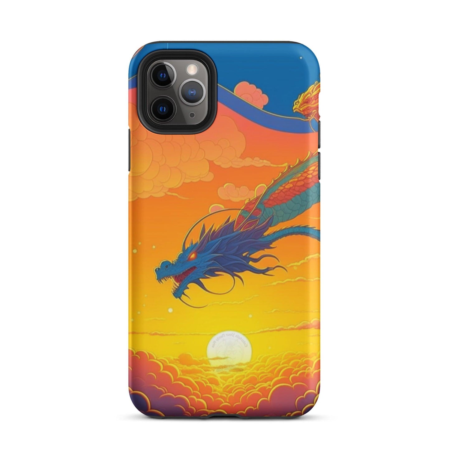 EYNA Emporium - "Sunset Dragon" Tough Case for iPhone® - Dual Layer Protection