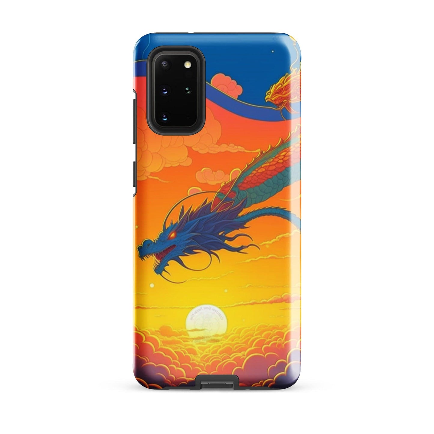 EYNA Emporium - "Sunset Dragon" Tough Case for Samsung® Phones - Dual Layer Protection