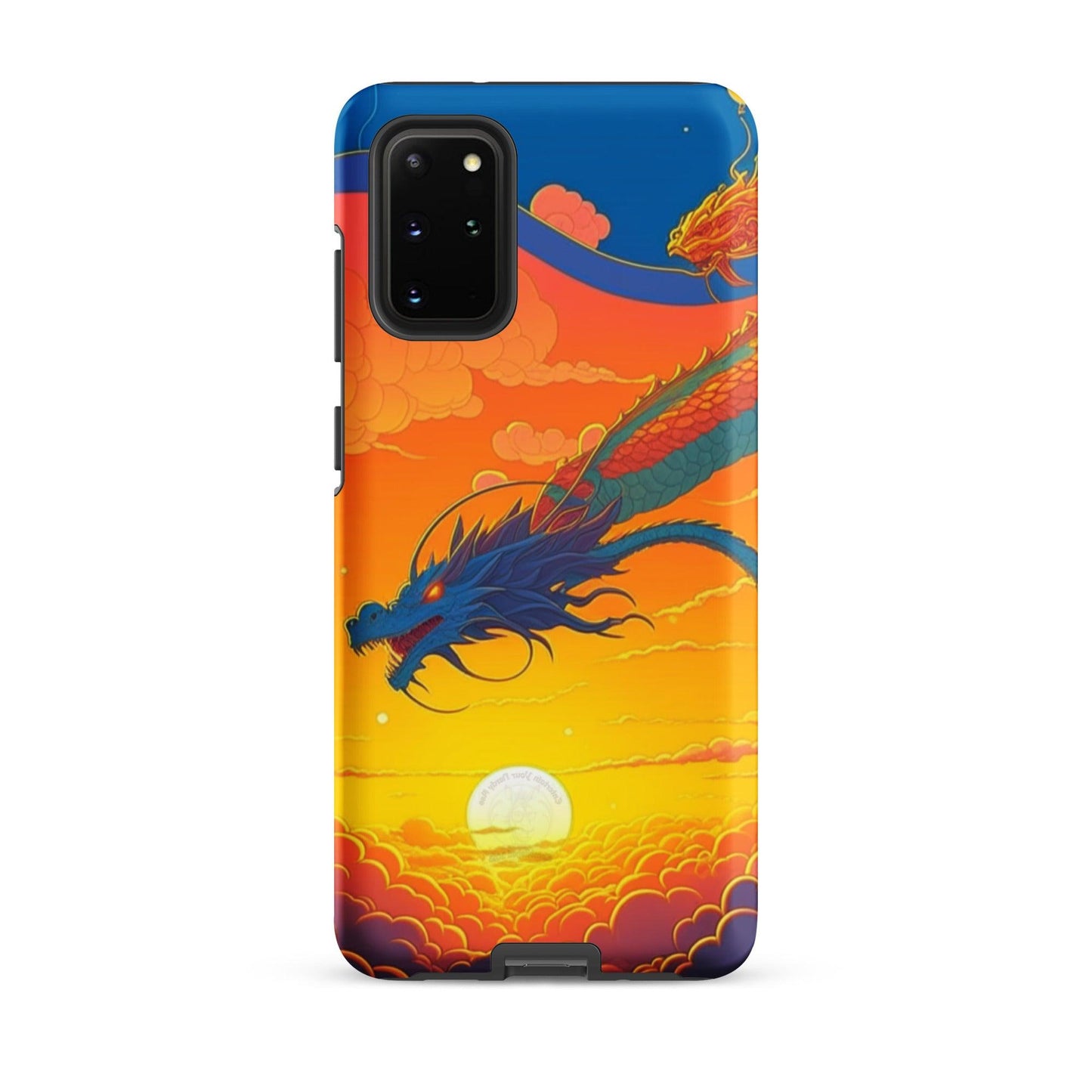 EYNA Emporium - "Sunset Dragon" Tough Case for Samsung® Phones - Dual Layer Protection