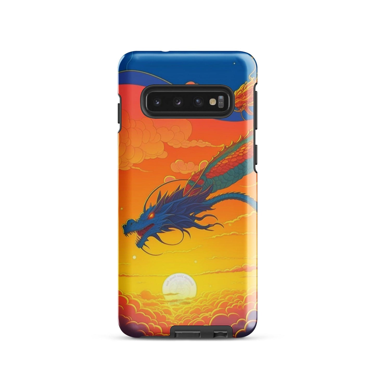 EYNA Emporium - "Sunset Dragon" Tough Case for Samsung® Phones - Dual Layer Protection