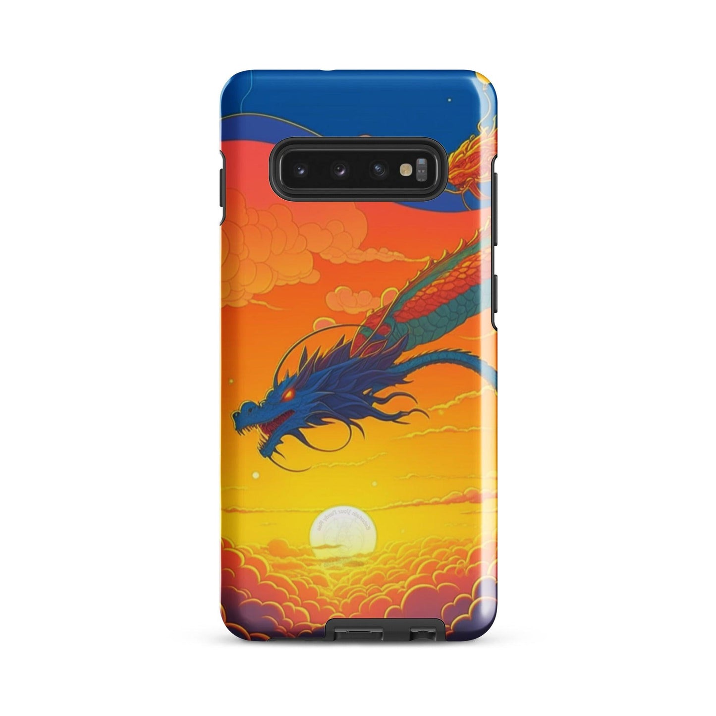 EYNA Emporium - "Sunset Dragon" Tough Case for Samsung® Phones - Dual Layer Protection