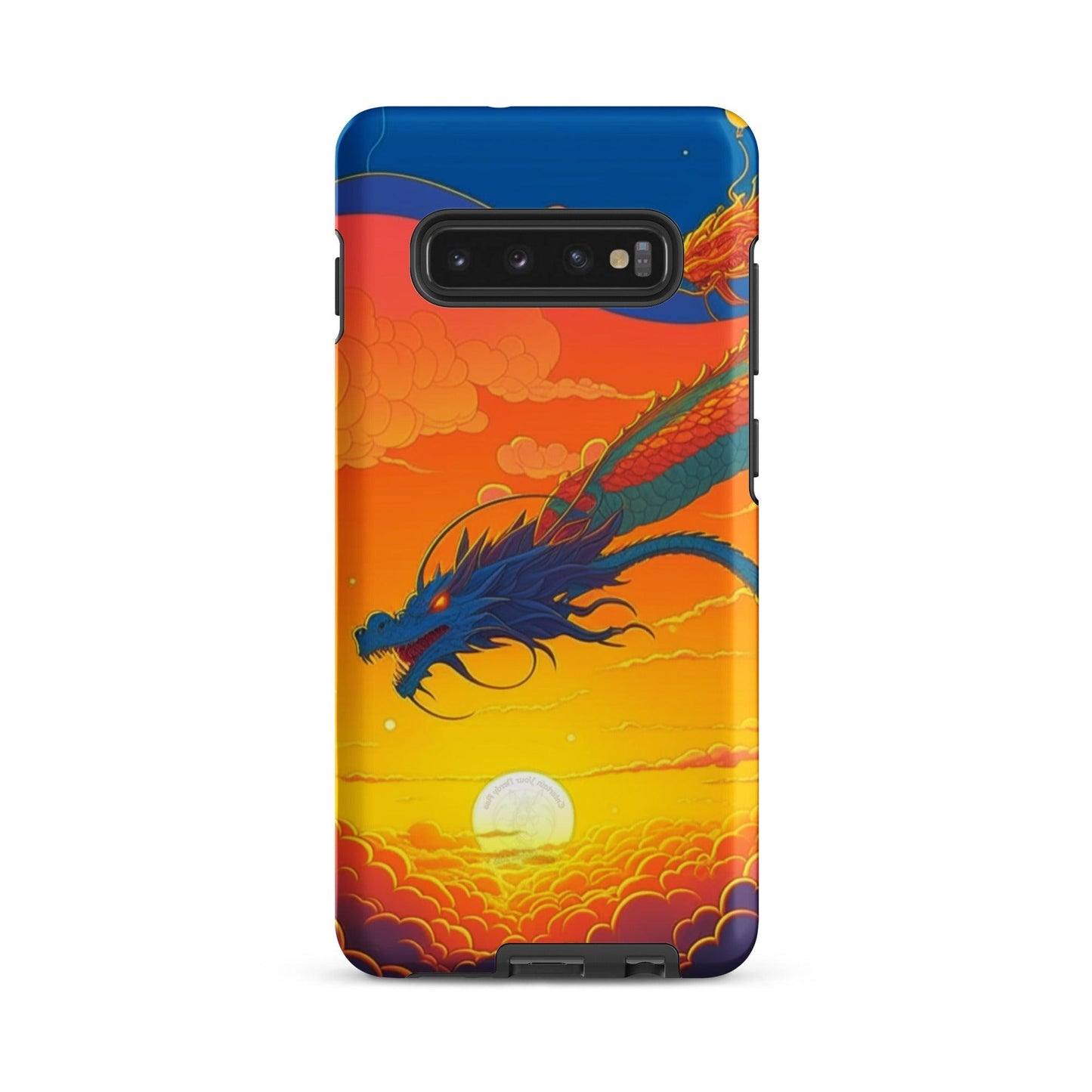 EYNA Emporium - "Sunset Dragon" Tough Case for Samsung® Phones - Dual Layer Protection