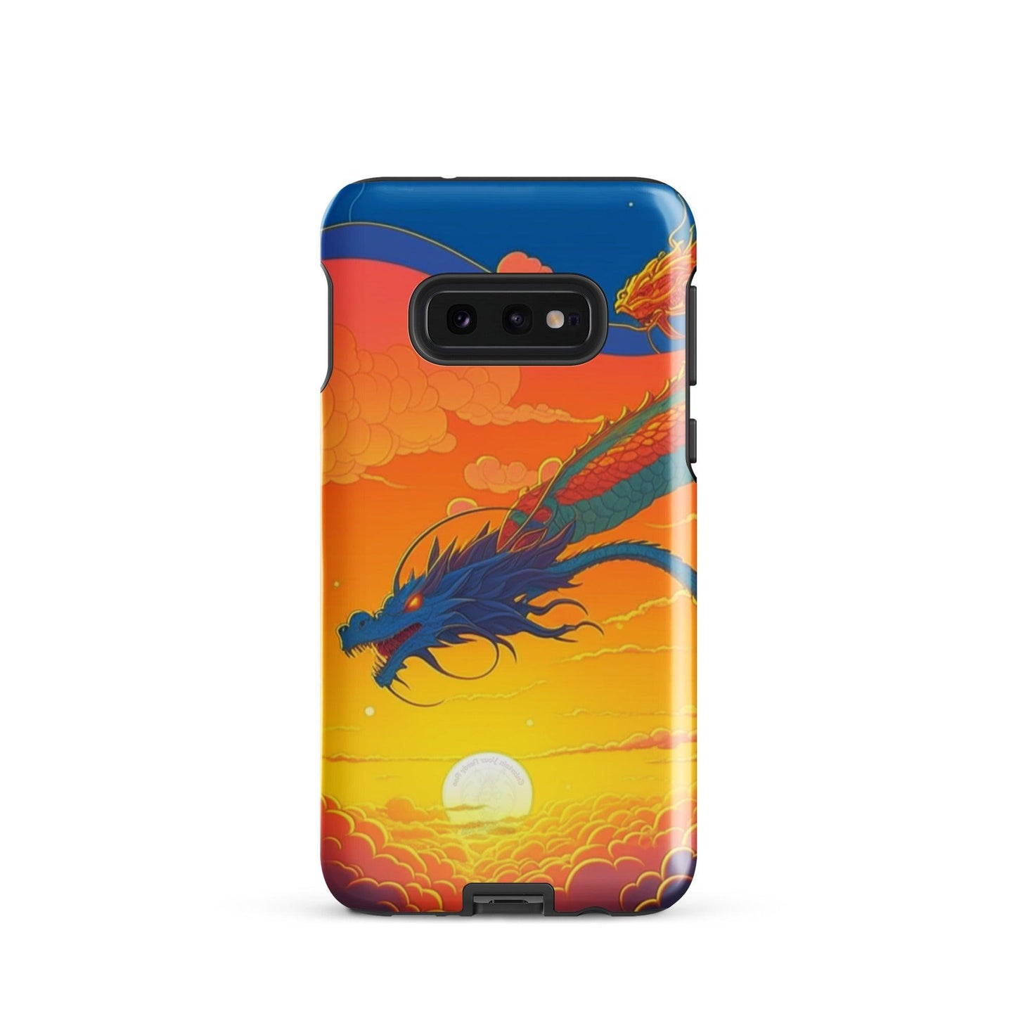 EYNA Emporium - "Sunset Dragon" Tough Case for Samsung® Phones - Dual Layer Protection