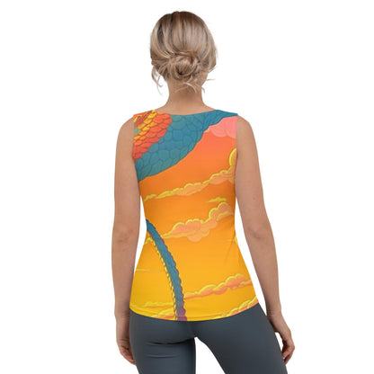 EYNA Emporium - "Sunset Dragon" Women's Tank Top