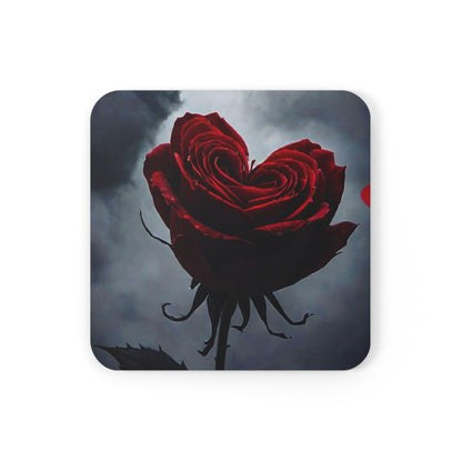 EYNA Emporium - "Thorny Heart" Corkwood Coaster Set