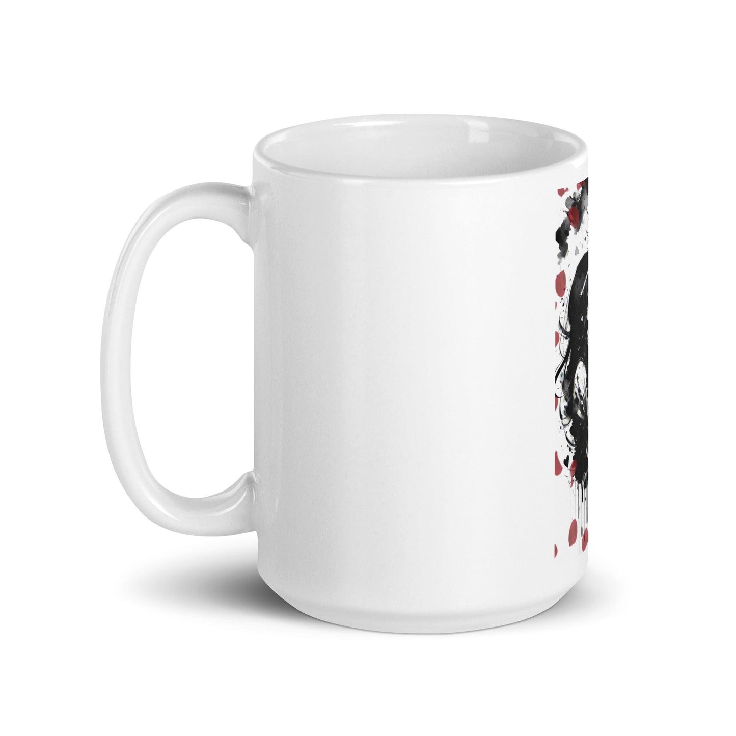 EYNA Emporium - "Timeless" White Glossy Mug