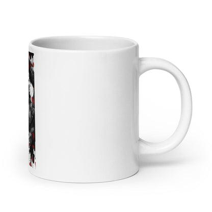 EYNA Emporium - "Timeless" White Glossy Mug