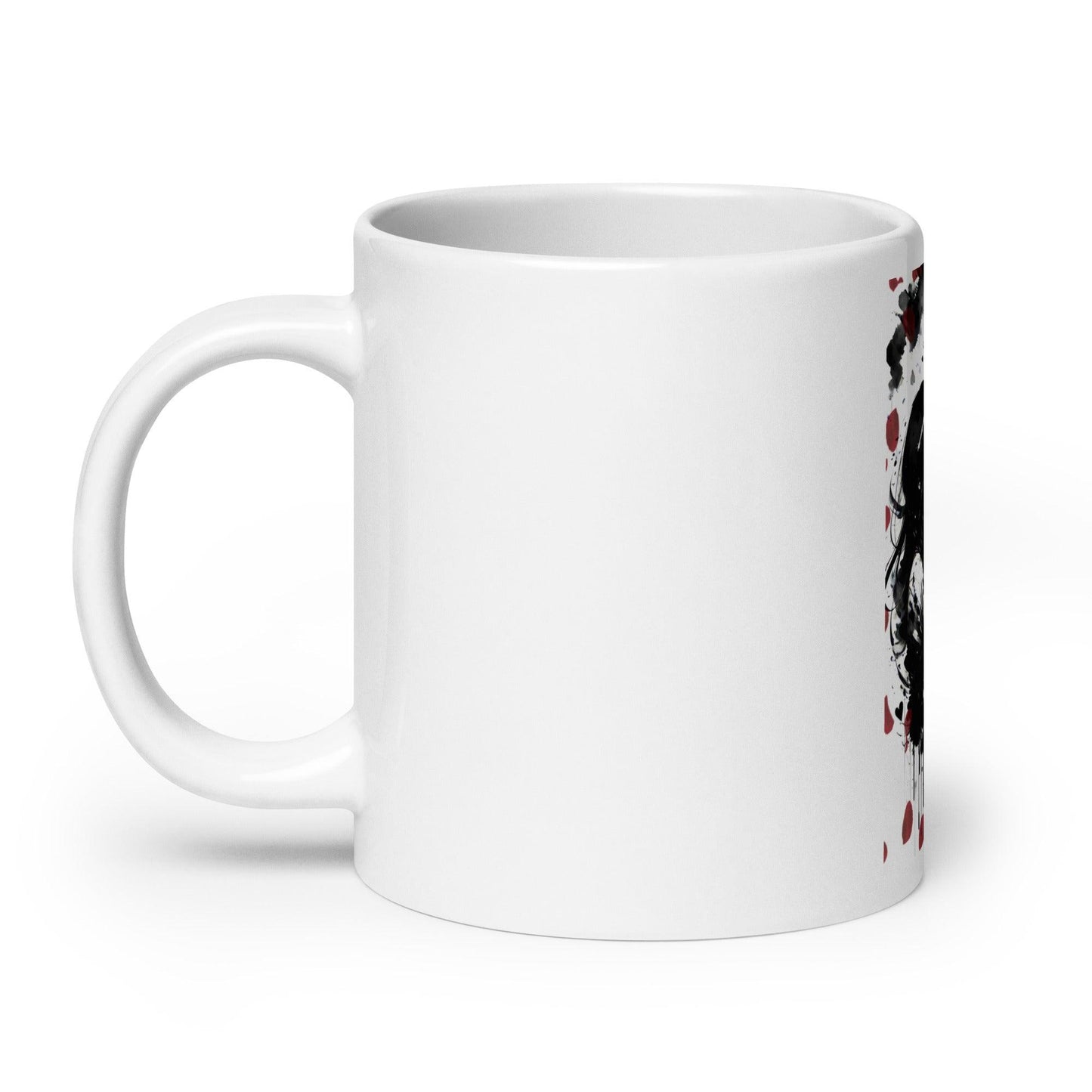 EYNA Emporium - "Timeless" White Glossy Mug