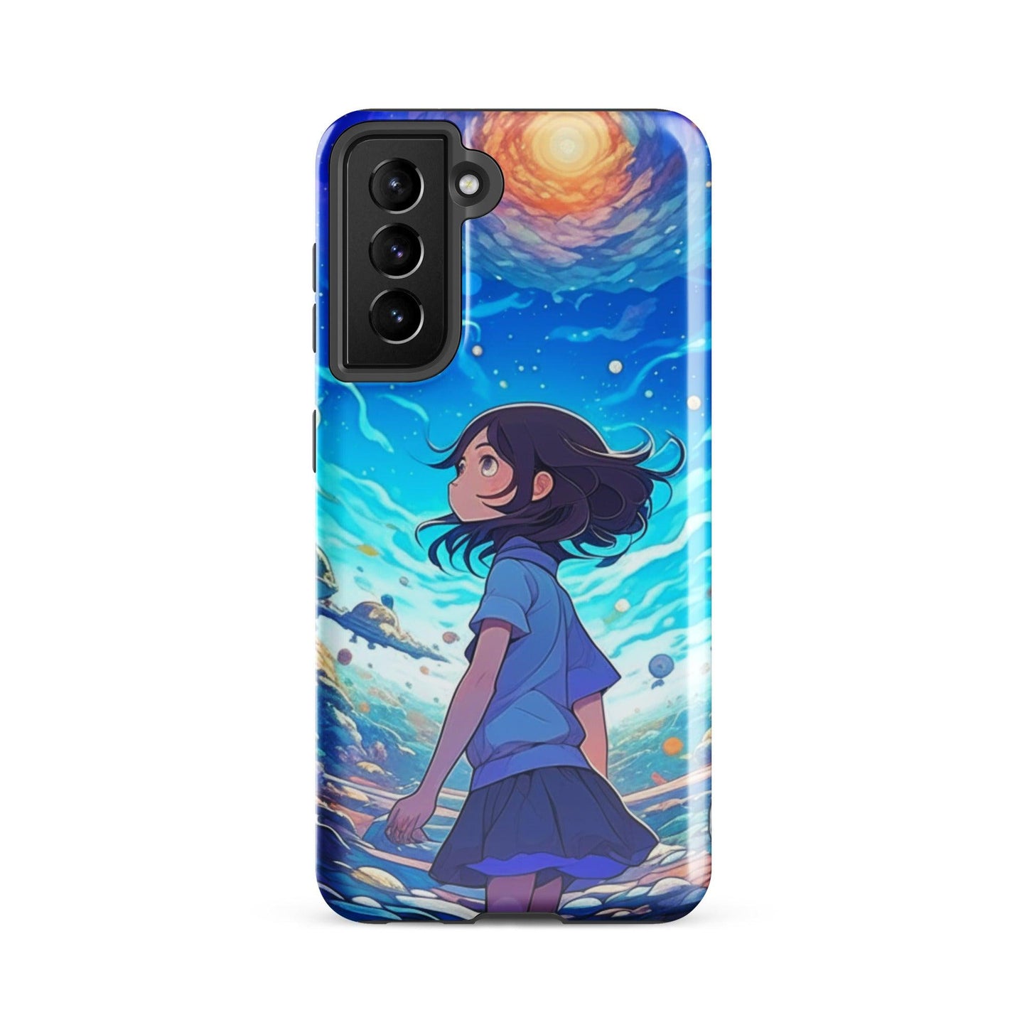 EYNA Emporium - "Universal Curiosity" Tough case for Samsung® Phones - Dual Layer Protection