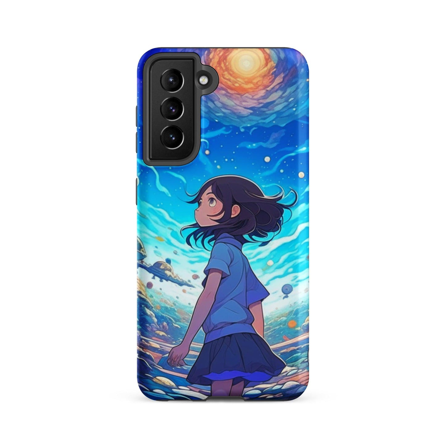 EYNA Emporium - "Universal Curiosity" Tough case for Samsung® Phones - Dual Layer Protection