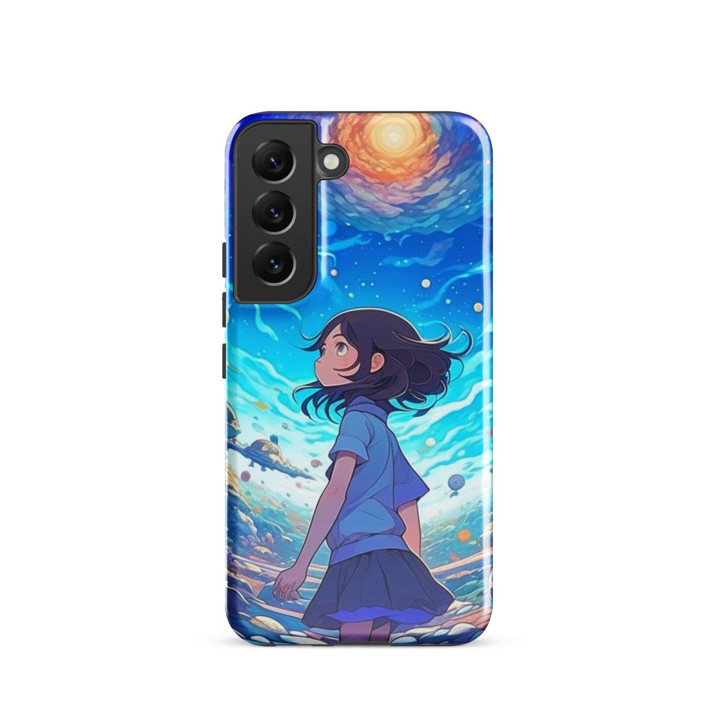 EYNA Emporium - "Universal Curiosity" Tough case for Samsung® Phones - Dual Layer Protection