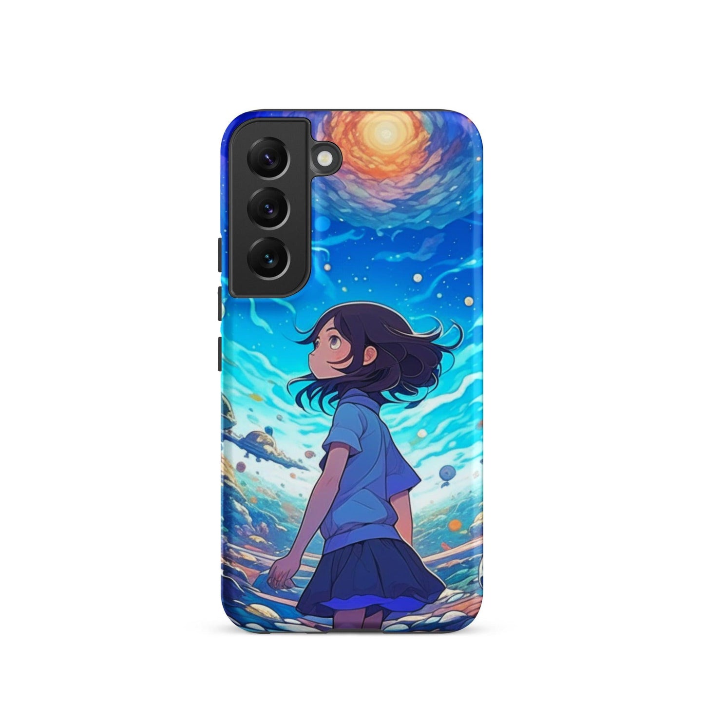 EYNA Emporium - "Universal Curiosity" Tough case for Samsung® Phones - Dual Layer Protection