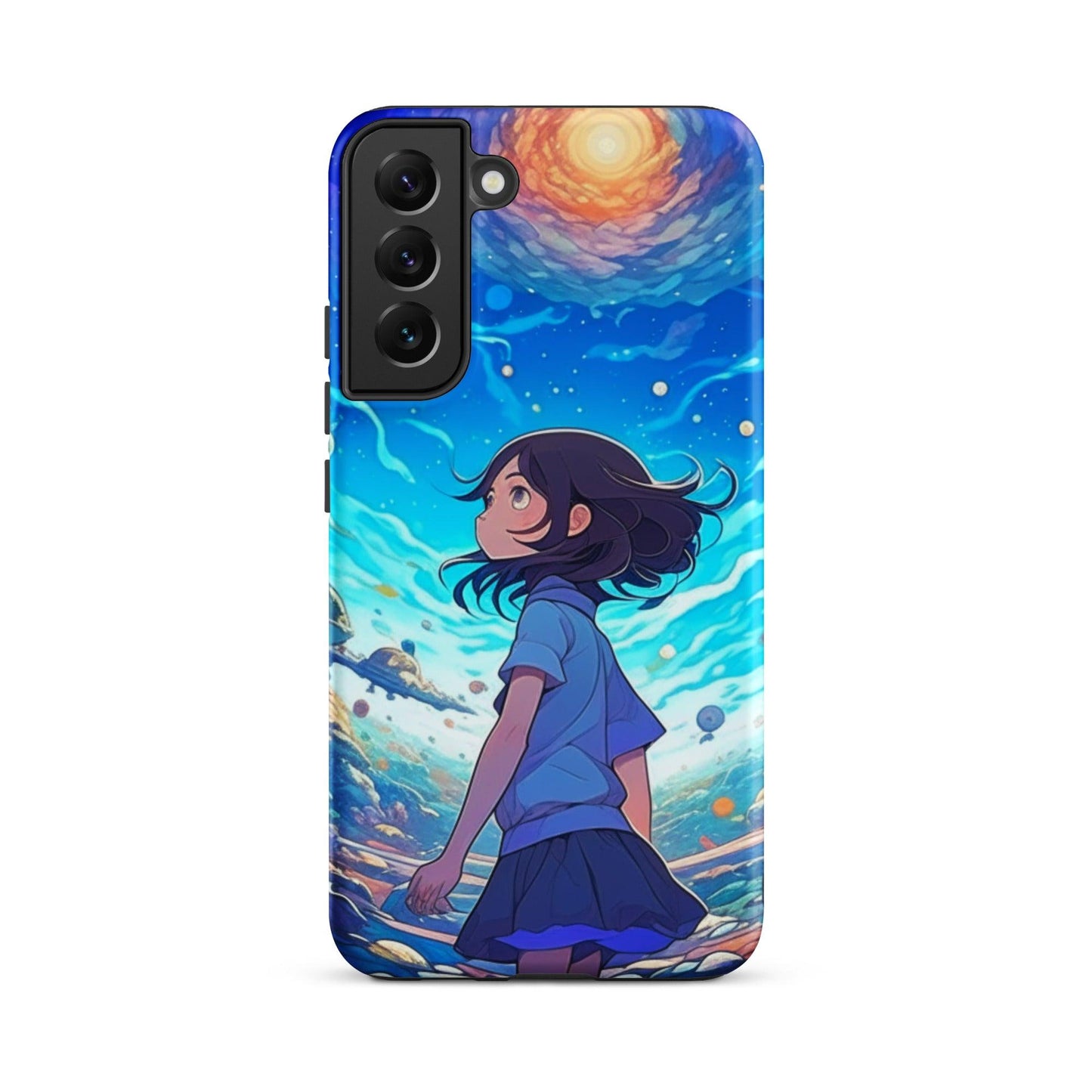 EYNA Emporium - "Universal Curiosity" Tough case for Samsung® Phones - Dual Layer Protection