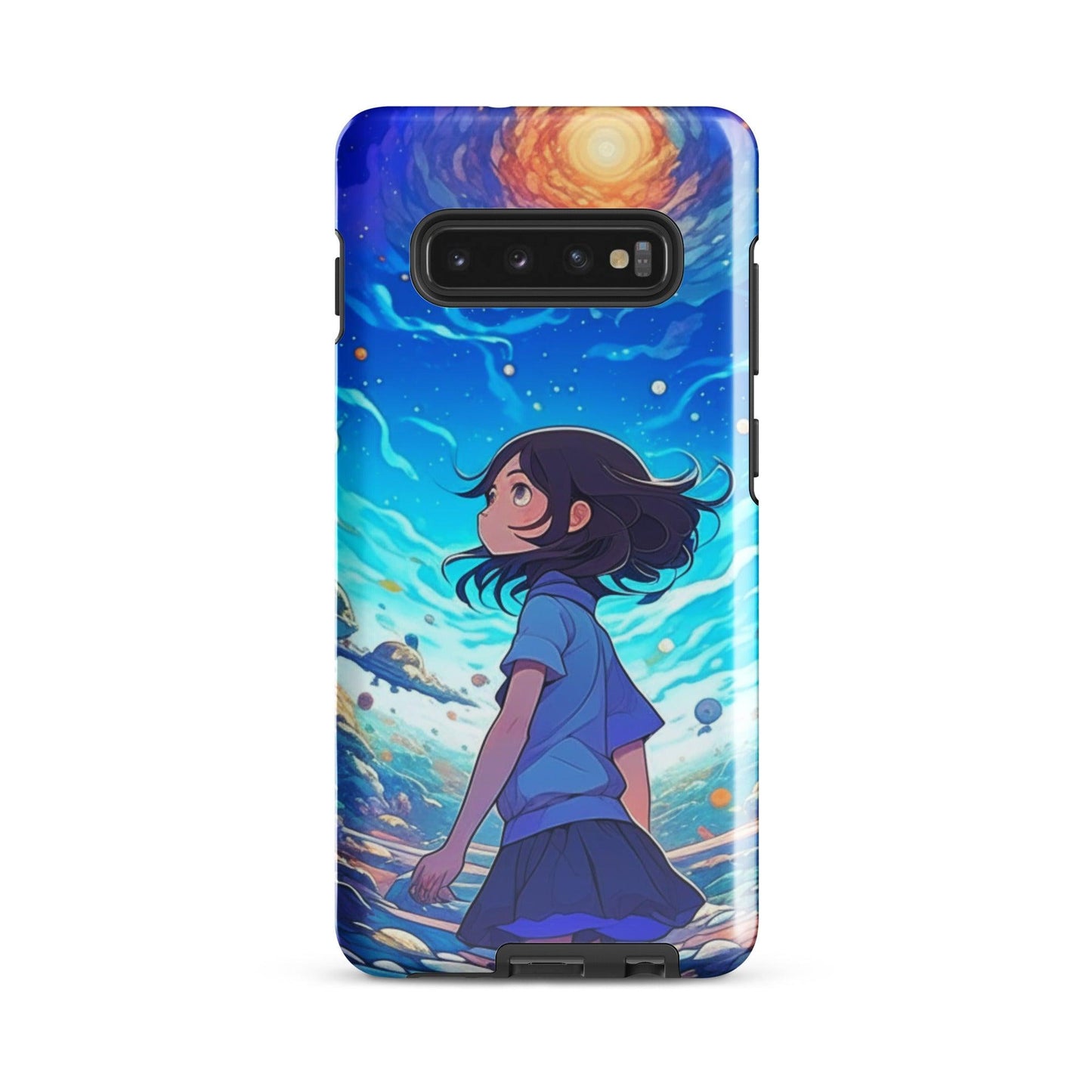 EYNA Emporium - "Universal Curiosity" Tough case for Samsung® Phones - Dual Layer Protection