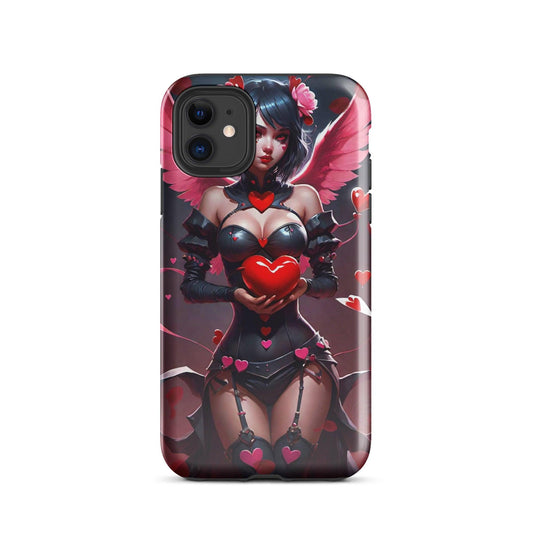 EYNA Emporium - "Valentine's Dark Angel" Tough Case for iPhone® - Dual Layer Protection