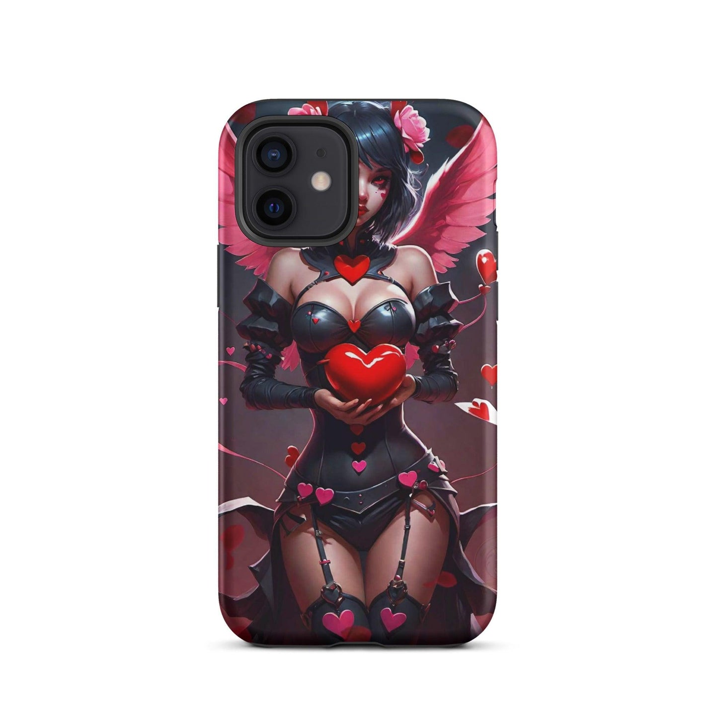 EYNA Emporium - "Valentine's Dark Angel" Tough Case for iPhone® - Dual Layer Protection