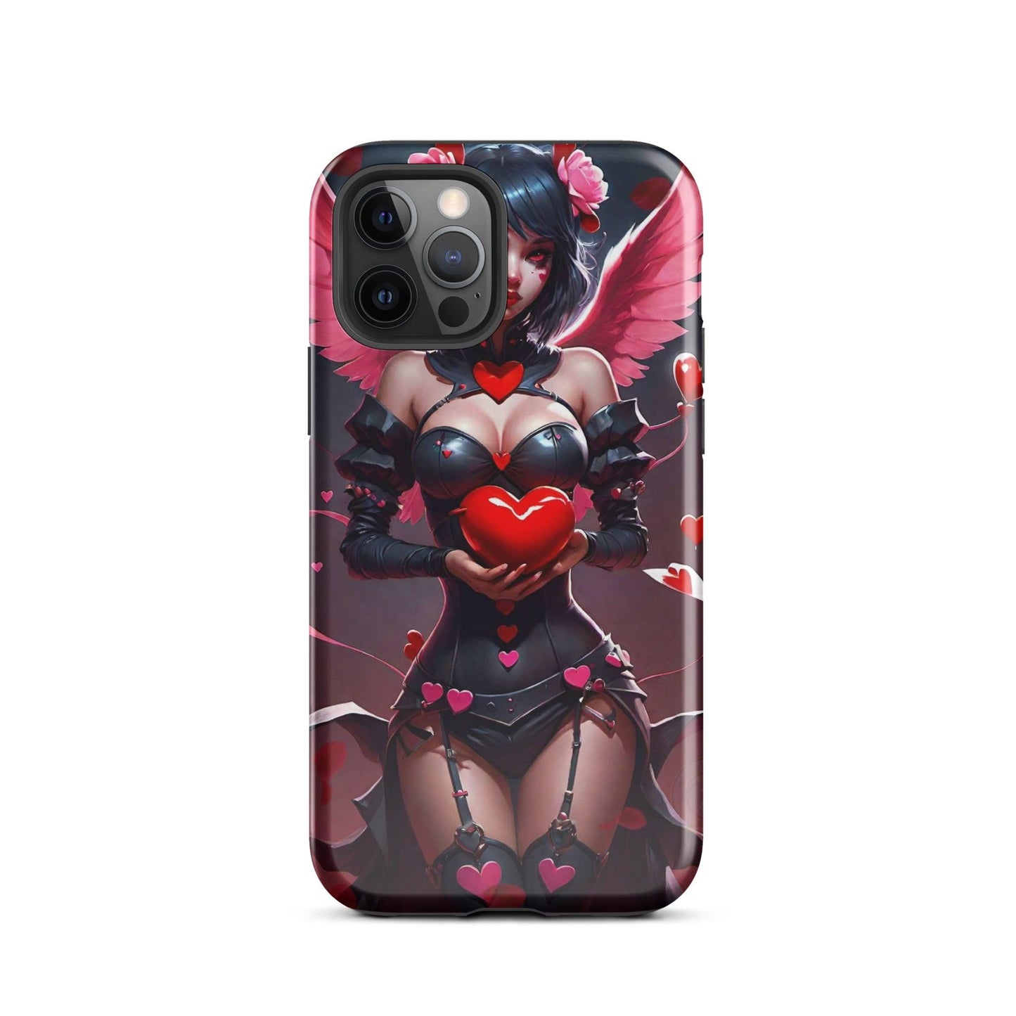 EYNA Emporium - "Valentine's Dark Angel" Tough Case for iPhone® - Dual Layer Protection