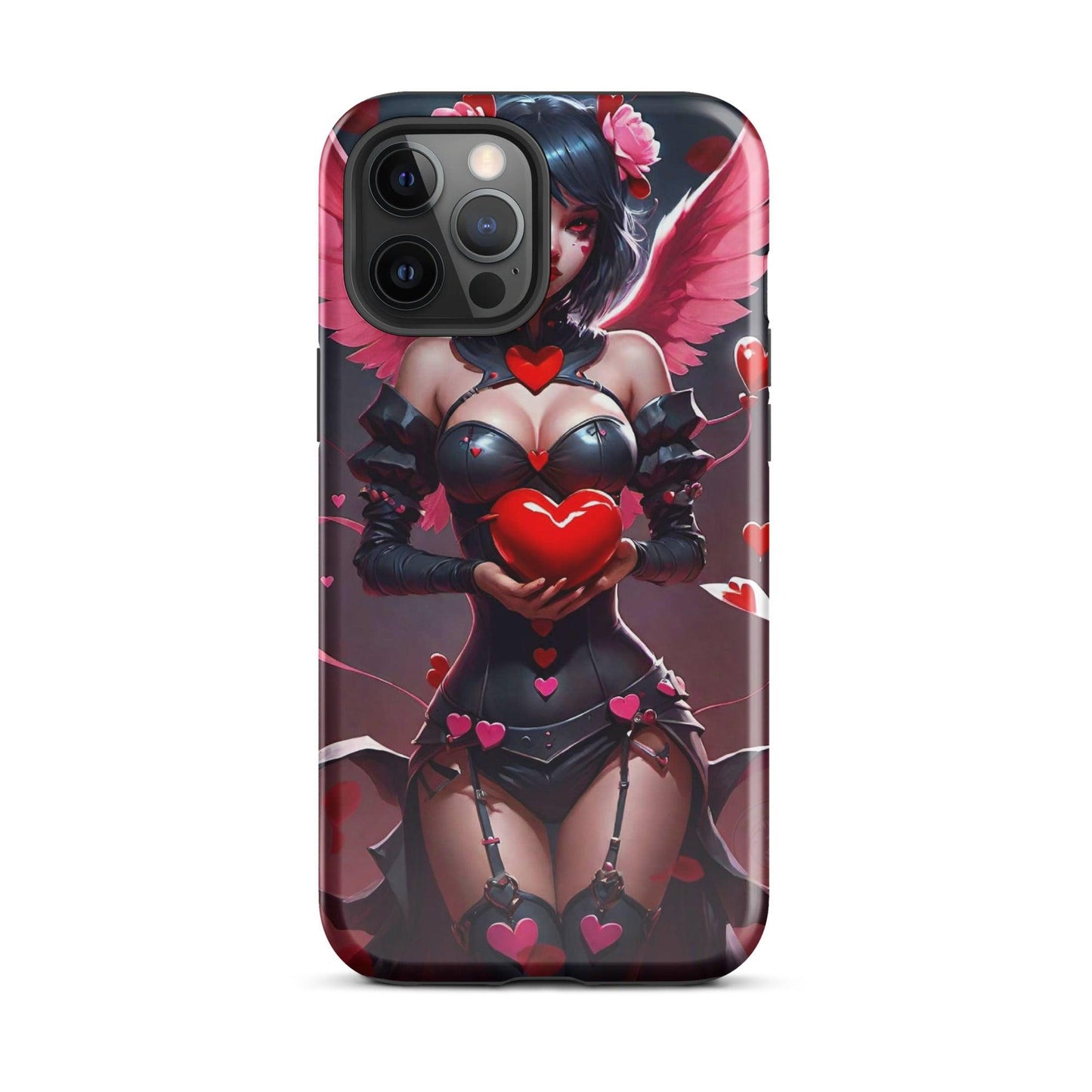 EYNA Emporium - "Valentine's Dark Angel" Tough Case for iPhone® - Dual Layer Protection